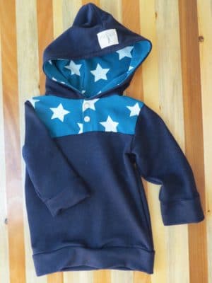 This toddler hoodie from Home Grown Apparel is so cute. Cute toddler boys and girls clothes that are handmade with quality stitching and materials.