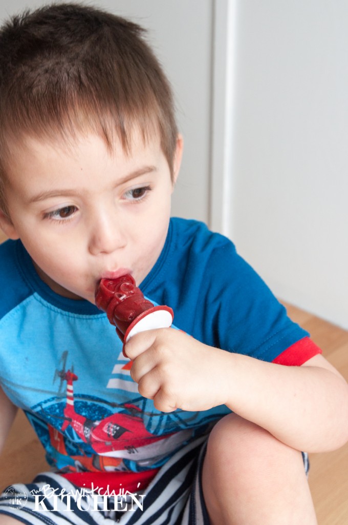 Todder Snack Idea - Homemade Popsicles