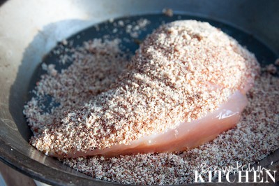 Using Almond Flour To Crust Chicken