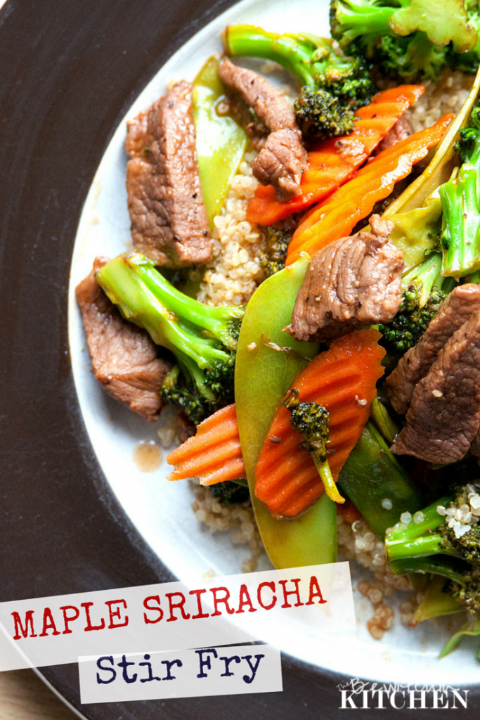 Maple Sriracha Stir Fry by The Bewitchin' Kitchen