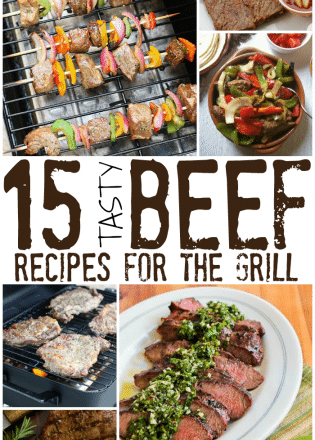 15 tasty bbq beef recipes. From steaks and kebabs to burgers, all these bbq recipes are sure to be a dinner hit | The Bewitchin' Kitchen