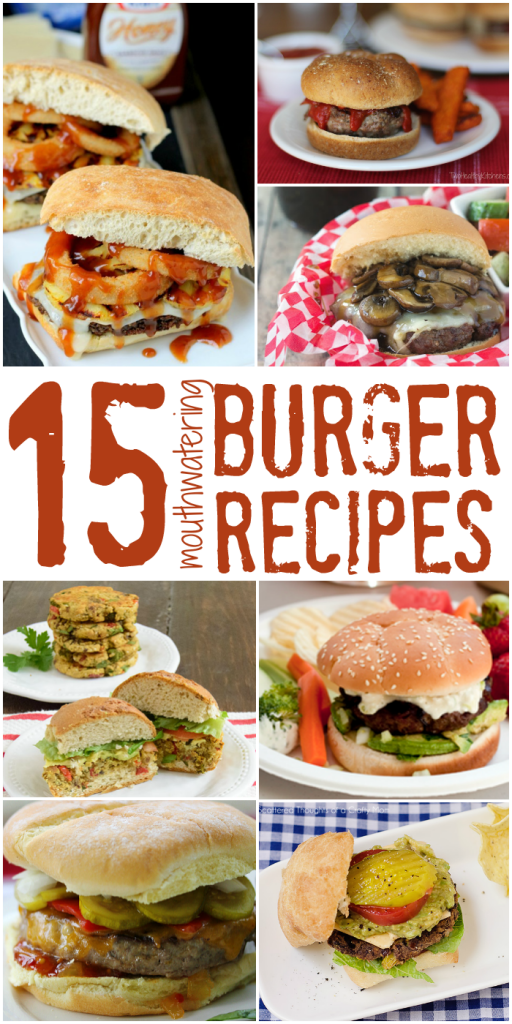 15 mouthwatering burger recipes that will rock your BBQ this summer from The Bewitchin' Kitchen.