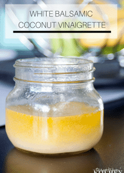 White Balsamic Coconut Vinaigrette recipe, a delicious summer recipe. 21 Day Fix Extreme approved. | The Bewitchin Kitchen