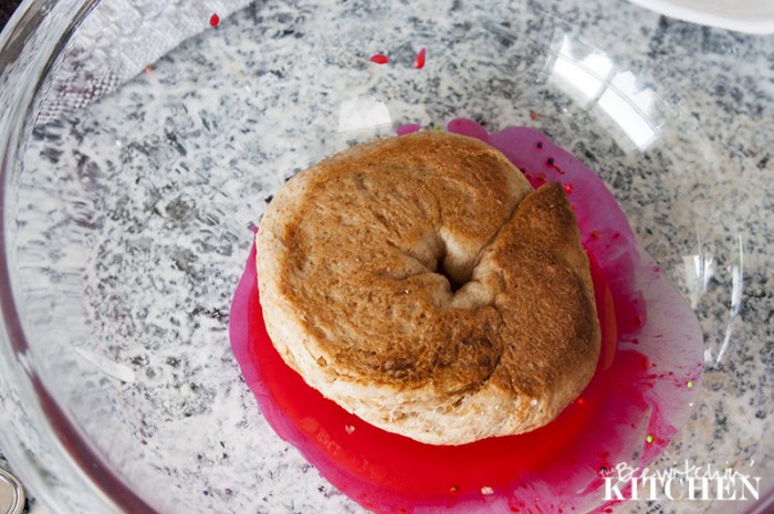 Baked Donuts recipe from TheBewitchinKitchen.com. What a fun dessert to make with the kids!