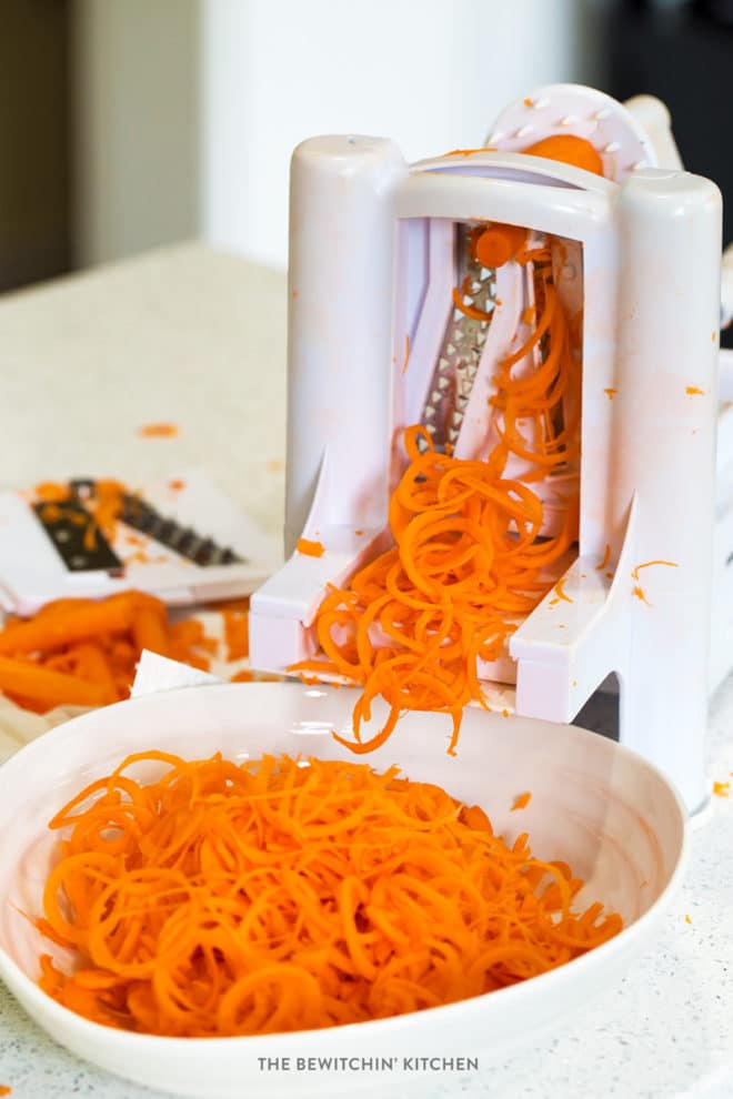 How to use a spiralizer