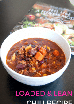 THE BEST CHILI EVER - Super lean and healthy chili recipe from Teena's Fitness. Ground chicken or ground turkey works well with this healthy recipe.