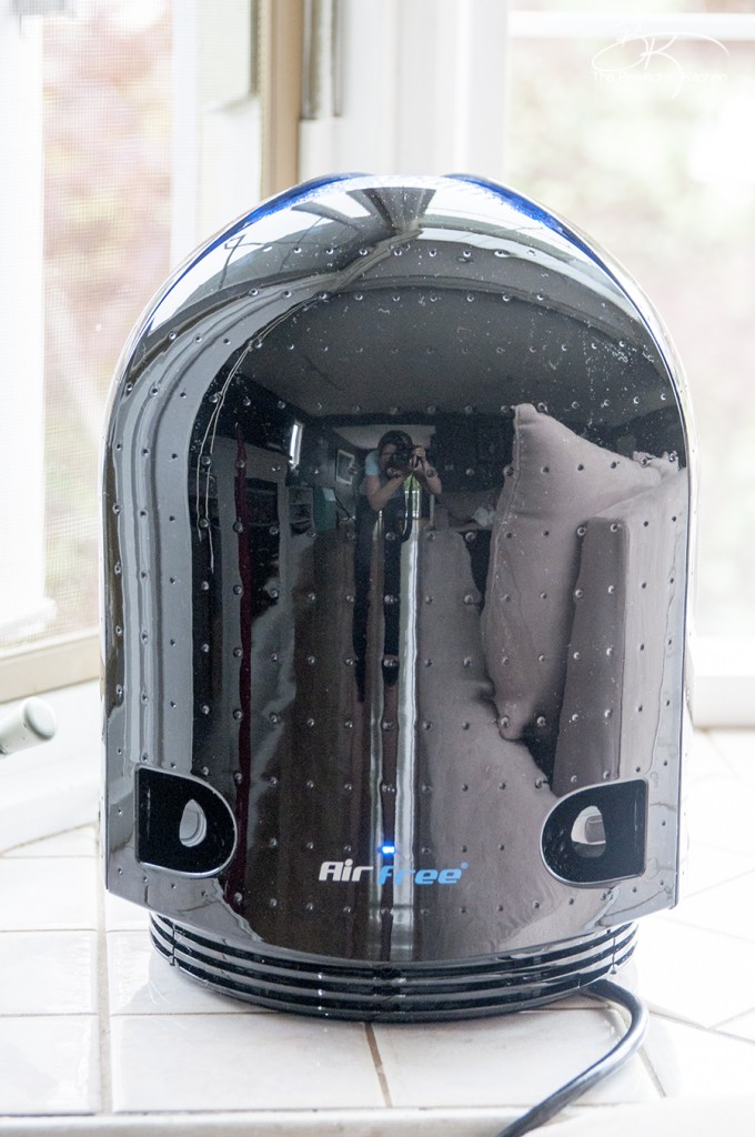 The Airfree Air Purifier, if you suffer from allergies this is something you should look into.