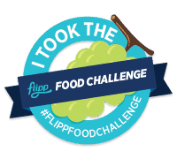 #flippfoodchallenge badge