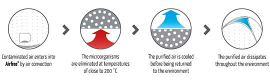 The Airfree Air Purifier, if you suffer from allergies this is something you should look into.