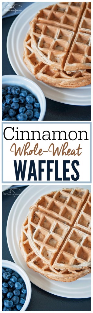 Cinnamon whole wheat waffles recipe. This is the perfect weekend breakfast recipe, and it's low in sugar. Cinnamon whole wheat waffles recipe. This is the perfect weekend breakfast recipe, and it's low in sugar. 