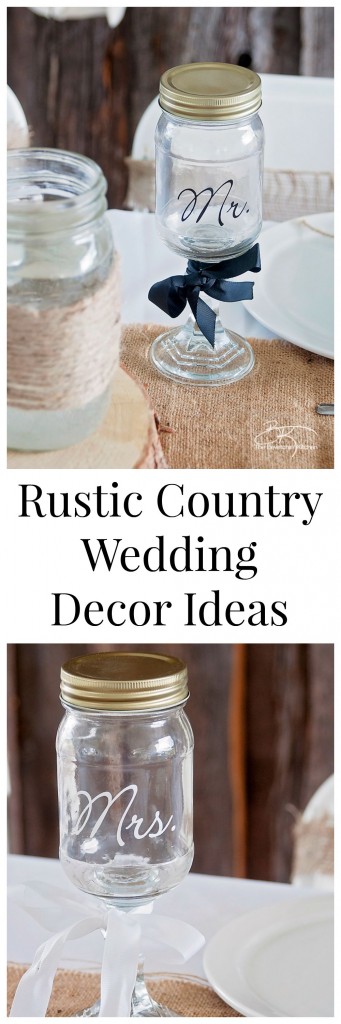 Rustic wedding ideas. These DIY wedding decorations are amazing and look incredibly cute when put together. From wedding decor, to signage to wedding cakes. | The Bewitchin' Kitchen