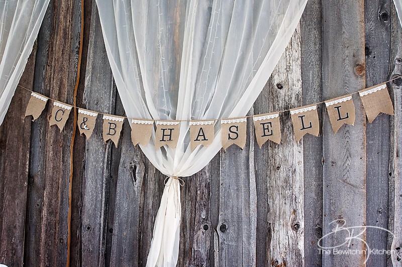 Diy rustic outlet wedding decor