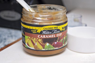 Caramel Cream Dip. This dessert dip recipe uses Walden Farms Caramel Dip, a calorie free caramel. Walden Farms recipes.