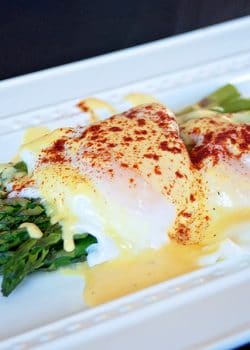 Check out this healthy hollandaise sauce recipe. Just because you're eating healthy or on a weight loss diet doesn't mean you have to give up your favorites!