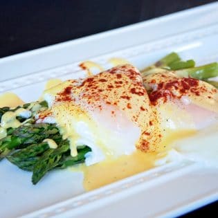 Check out this healthy hollandaise sauce recipe. Just because you're eating healthy or on a weight loss diet doesn't mean you have to give up your favorites!