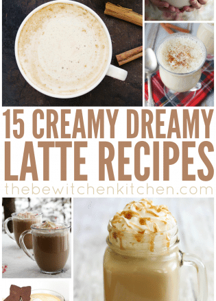 15 latte recipes just in time for fall. There's a latte recipe for everyone in this post.