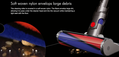 The Dyson V6 Absolute's BEST attachment. I LOVE this bar, it cleans my floors so well. 