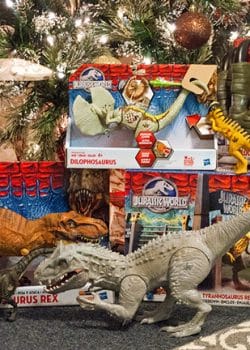 Jurassic World gifts for the dinosaur super fan. My son is obsessed with dinosaurs, these make great Christmas gifts and Birthday presents for dinosaur lovers of all ages.