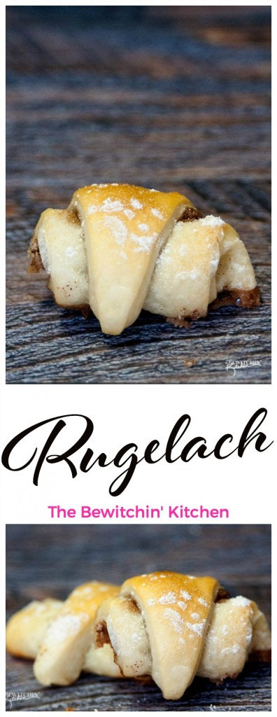 Rugelach recipe: the easiest pastry recipe! Perfect for Christmas baking and exchanges. This dessert recipe was given to me by a dear friend who got it from her grandmother. | The Bewitchin Kitchen