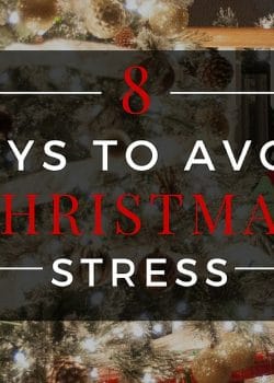 8 ways to avoid Christmas stress. Christmas is for spending time with family and enjoying the company of loved ones. Here are some tips to reduce holiday anxiety and a forgetful mind (plus a few links to Christmas recipes and Christmas crafts).