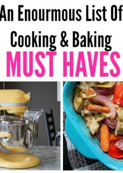 With Christmas and the holidays coming up you need this enormous list of cooking and baking must haves from Canadian blogger, The Bewitchin Kitchen.