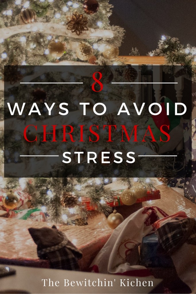 8 ways to avoid Christmas stress. Christmas is for spending time with family and enjoying the company of loved ones. Here are some tips to reduce holiday anxiety and a forgetful mind (plus a few links to Christmas recipes and Christmas crafts).