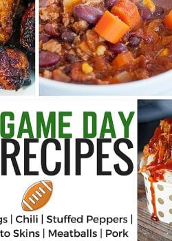 19 Game Day Recipes that will make your Super Bowl Party a success (my favorite Super Bowl recipe are the Sweet Sriracha wings).