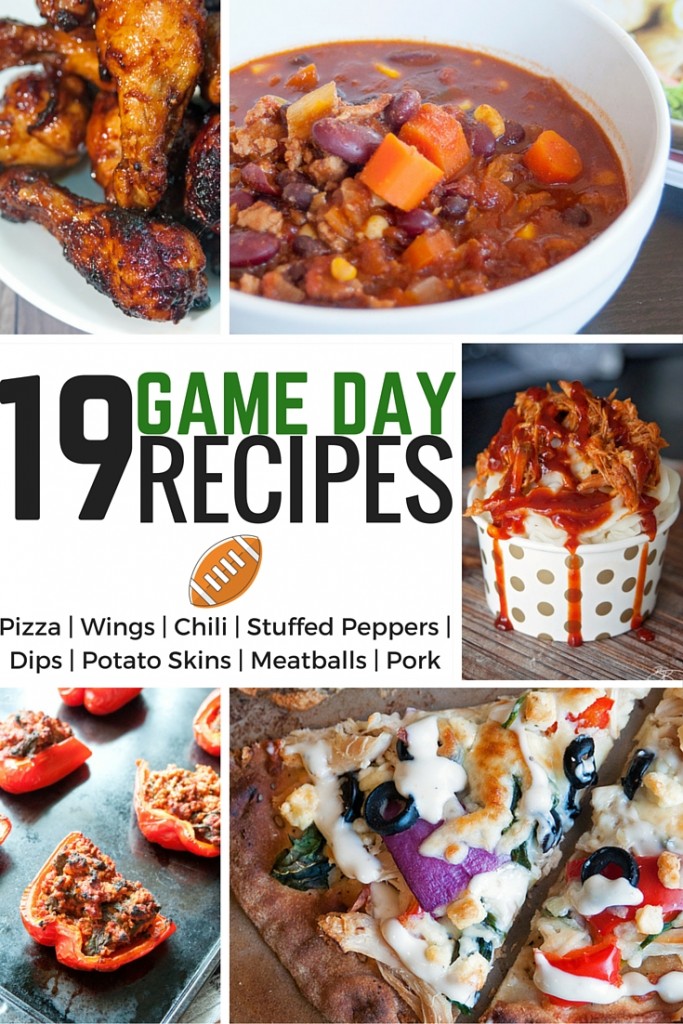 19 Game Day Recipes that will make your Super Bowl Party a success (my favorite Super Bowl recipe are the Sweet Sriracha wings). 