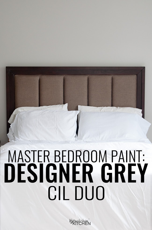 Designer Grey is the perfect grey paint. I used it to paint my master bedroom with CIL DUO and now I want to do a few more rooms. It's a warm grey with no undertones. 