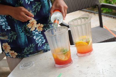 Tropical Drinks Recipe: Longboards Black Orchid. Perfect summer patio cocktail!