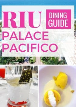 Food can make or break a travel experience. Here are the Riu Palace Pacifico dining options in Nuevo Vallarta (Riviera Nayarit). If you're planning a trip to Mexico (Puerto Vallarta area) check this out.