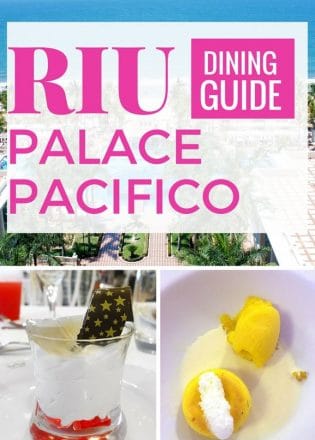 Food can make or break a travel experience. Here are the Riu Palace Pacifico dining options in Nuevo Vallarta (Riviera Nayarit). If you're planning a trip to Mexico (Puerto Vallarta area) check this out.