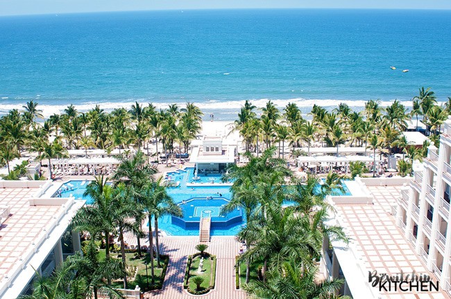 The view out the balcony of the Riu Palace Pacifico in the Riviera Nayarit, Mexico. A beautiful all inclusive resort in Nuevo Vallarta Mexico.