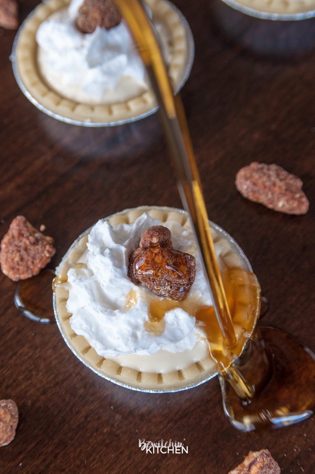 Whiskey Maple Cheesecake Tarts. This no bake boozy dessert recipe packs a bite. Canadian whiskey, maple syrup gives this creamy cheesecake a Canadian spin.