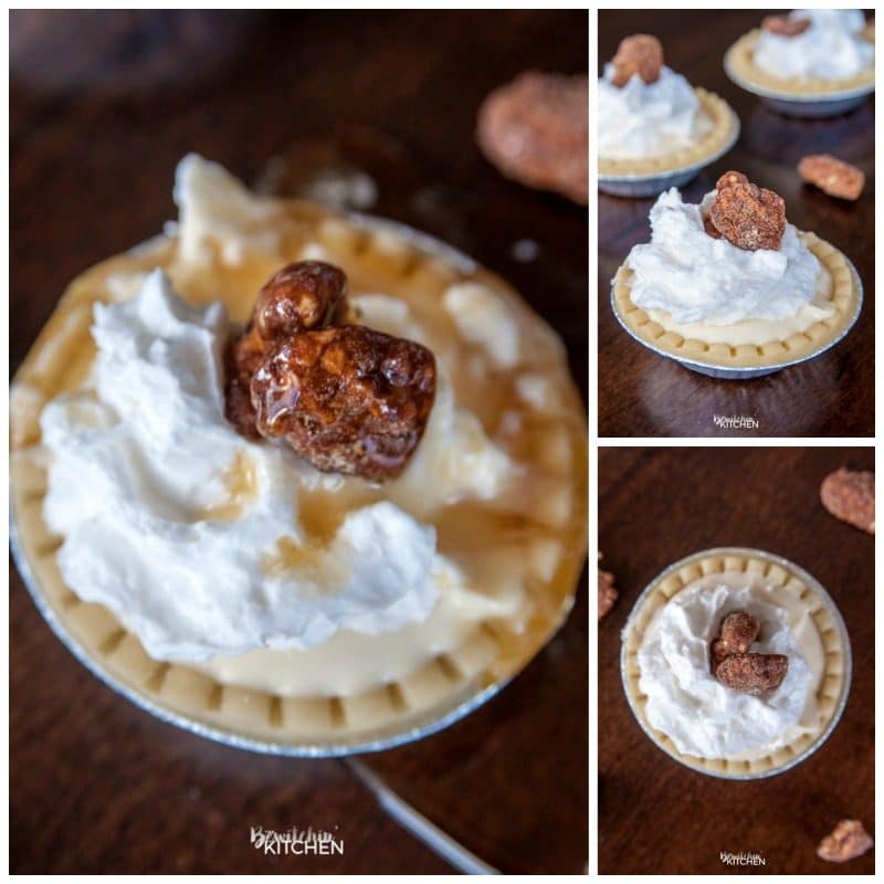 Whiskey Maple Cheesecake Tarts. This no bake boozy dessert recipe packs a bite. Canadian whiskey, maple syrup gives this creamy cheesecake a Canadian spin.