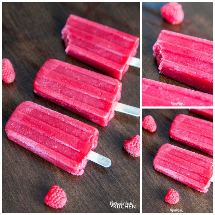 Berry and Beet Popsicles - don't let the hidden vegetable scare you. This homemade ice pop recipe is a refreshing and sweet way to beat the heat this summer. Picky eater approved!