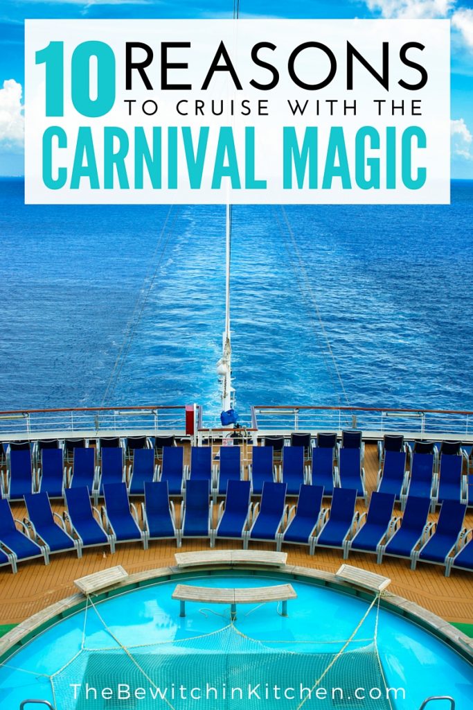 10 Reasons To Cruise with the Carnival Magic (2/2). If you're considering cruising for your next vacation you have to check out a Carnival Cruise - specifically the Carnival Magic 7 day western Caribbean cruise. Our family vacation opened up our eyes to travel and we had THE BEST time on the sea plus in Key West, Costa Maya (Mexico), Belize and Cozumel (Mexico).
