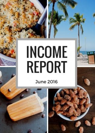 How much money do bloggers make? Here is the income report and blog traffic report for June 2016.