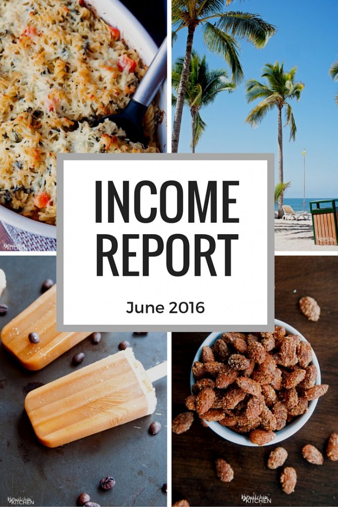 How much money do bloggers make? Here is the blog income report and blog traffic report for June 2016. 