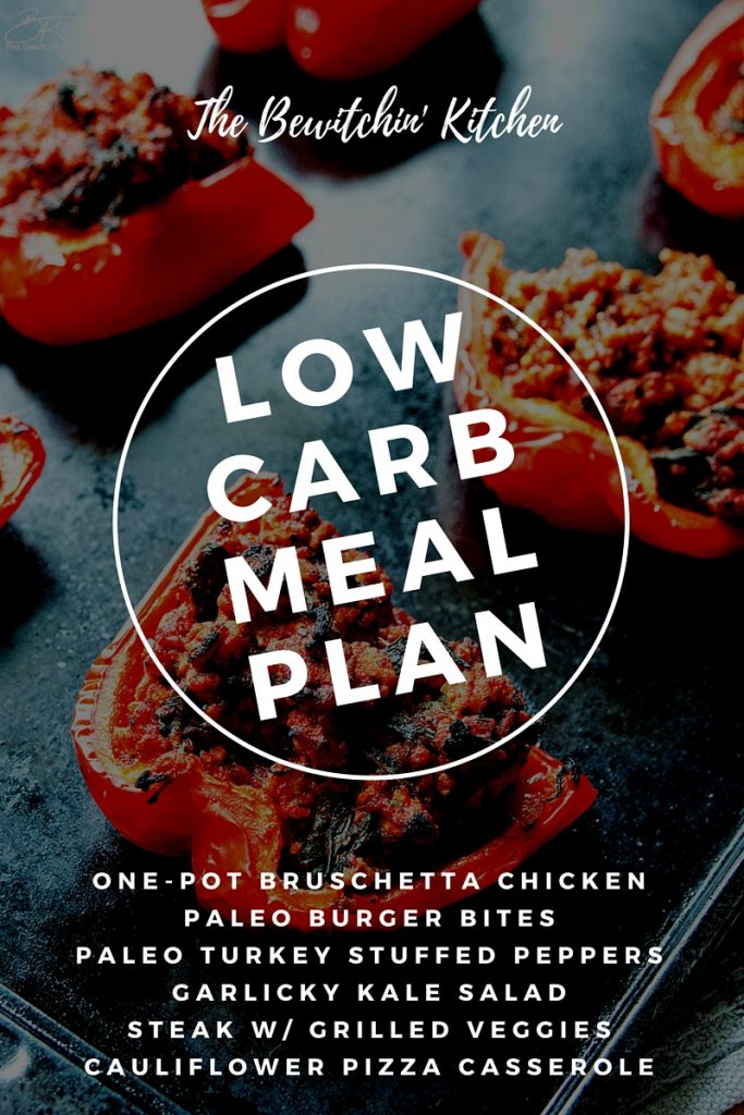 An easy to follow low carb meal plan. Complete with paleo recipes, gluten free recipes and some dairy free recipes as well. 