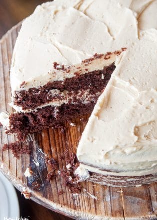 Baileys Butter Cream Frosting. Best frosting recipe ever! This creamy cake icing recipe has the decadent bite of irish cream. Delicious on chocolate cake!