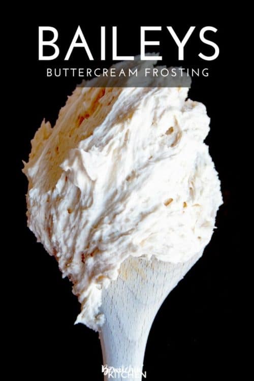 Baileys Butter Cream Frosting. Best frosting recipe ever! This creamy cake icing recipe has the decadent bite of irish cream. Delicious on chocolate cake!