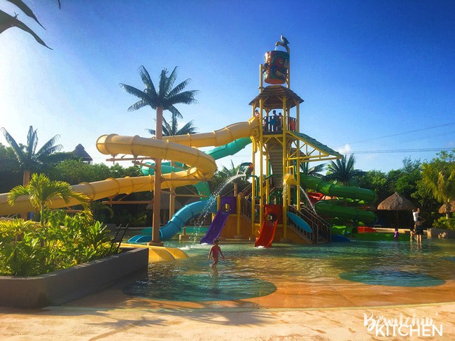 Lost Mayan Kingdom Adventure Park in Costa Maya, Mexico. This waterpark is perfect for family travel.