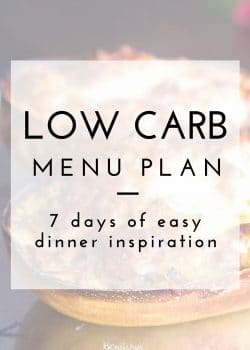 If you need help with a meal plan, this post has all the work done for you. A low carb meal plan that has some paleo recipes and clean eating inspiration for weight loss and feeling healthy!