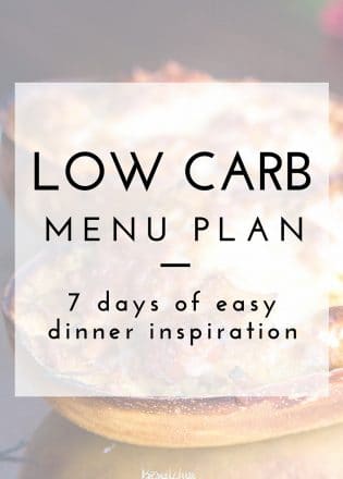 If you need help with a meal plan, this post has all the work done for you. A low carb meal plan that has some paleo recipes and clean eating inspiration for weight loss and feeling healthy!