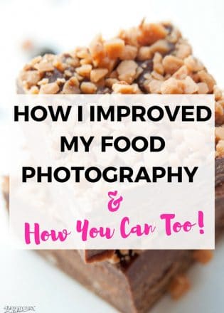 How To Improve Food Photography. This is how I improved my blog's food photography, the courses I took (available at Food Blogger Pro), and the camera gear I have.