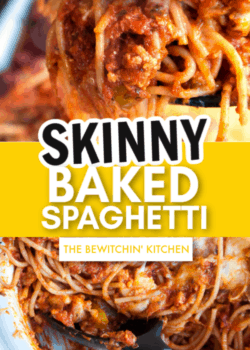 skinny baked spaghetti