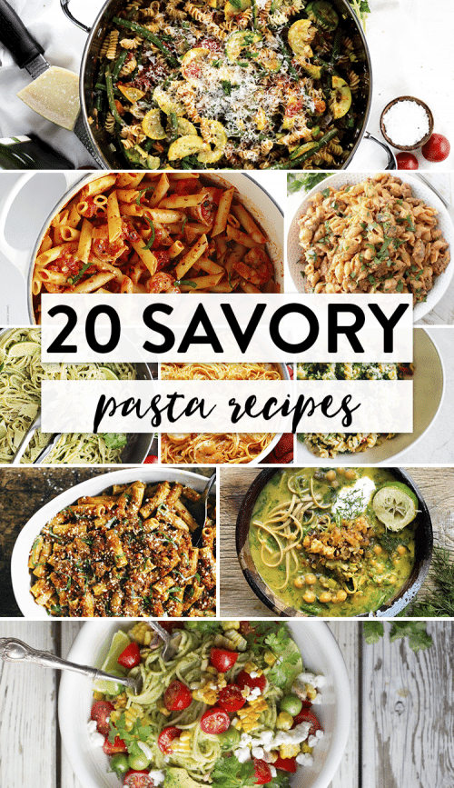 20 of the best pasta recipes for carb lovers. These savory dinner recipes need to go on your meal plan.