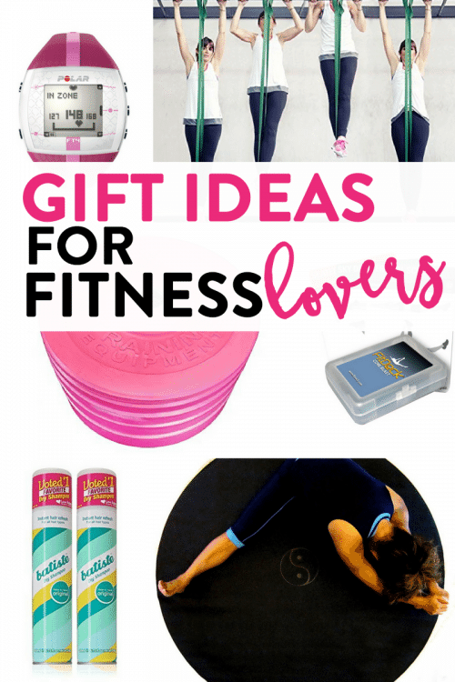 Gift Ideas for the fitness lovers - if you have a fitness enthusiast to buy for here are some fitness gifts they'll love! Gifts for fitness lovers - Christmas, birthdays, just because!