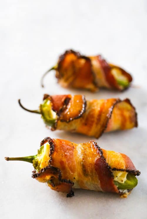 Bacon Wrapped Jalapeno Poppers